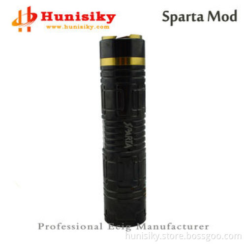 Hottest Sale, 26650, Sparta Mod with SS and Black Color